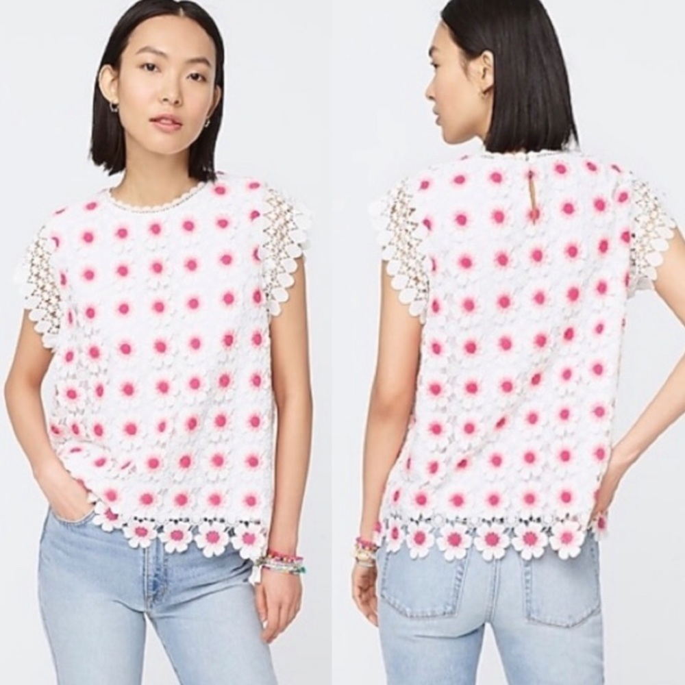 ✧ J.Crew floral top 🌸